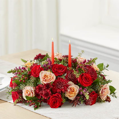 Most Thankful Centerpiece –  Zapateria Y Floreria Hernandez, San Jose CA