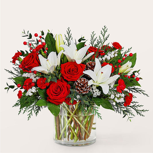 Best in Snow Bouquet –  Zapateria Y Floreria Hernandez, San Jose CA