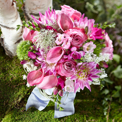 Pink Profusion Bouquet –  Zapateria Y Floreria Hernandez, San Jose CA